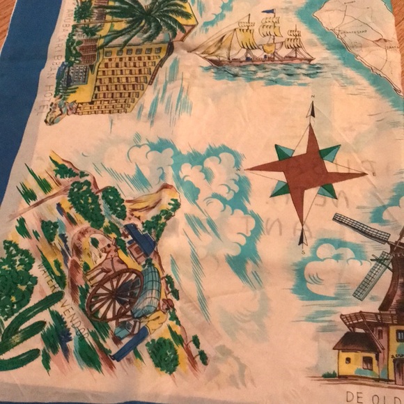 VINTAGE ARUBA SCARF - Picture 2 of 6